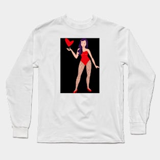 Valentines Girl Long Sleeve T-Shirt